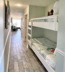 Cozy Alcove Bunk Beds in Hallway sleeps 2